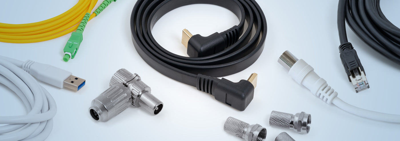Accesorios TV cables y conectores