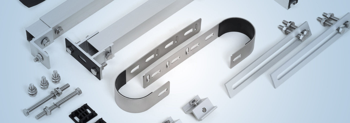 Accesorios kits solares balcón