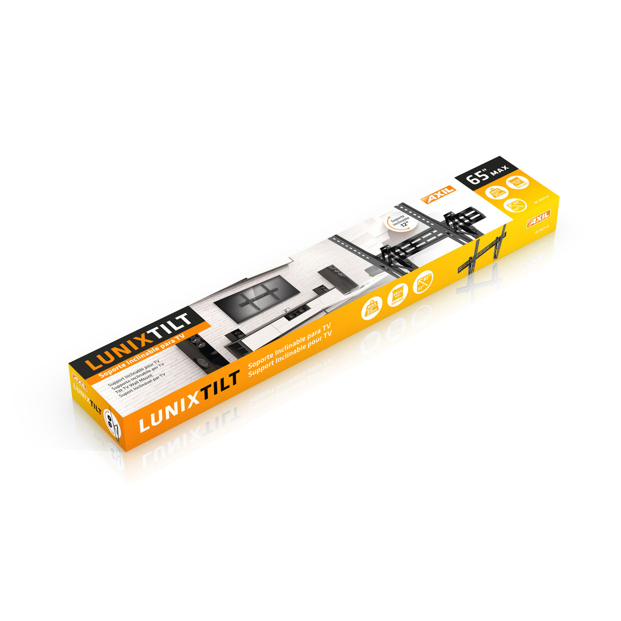 Soporte inclinable LUNIXTILT AC0571E para televisores de hasta 65"