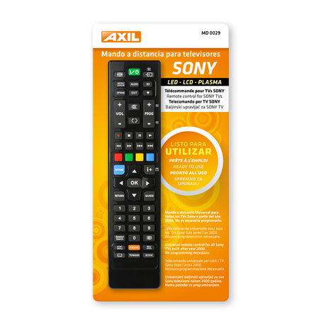 Mando a distancia universal MD0029 para televisores SONY