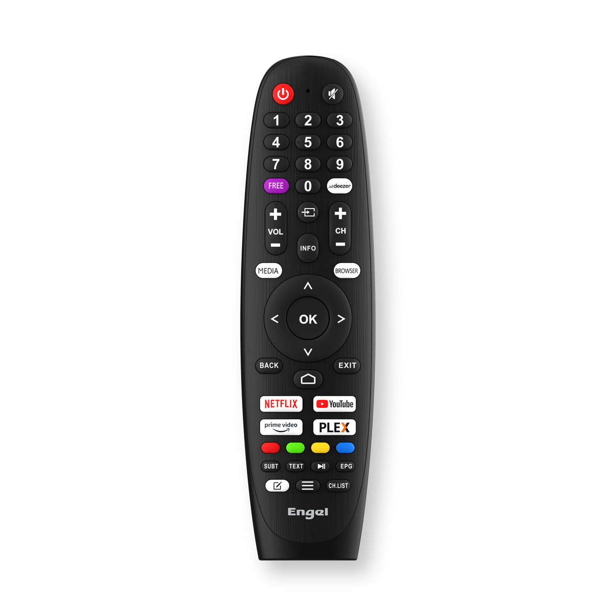Mando MD0537 compatible con televisores Smart TV Engel LEXX85SM