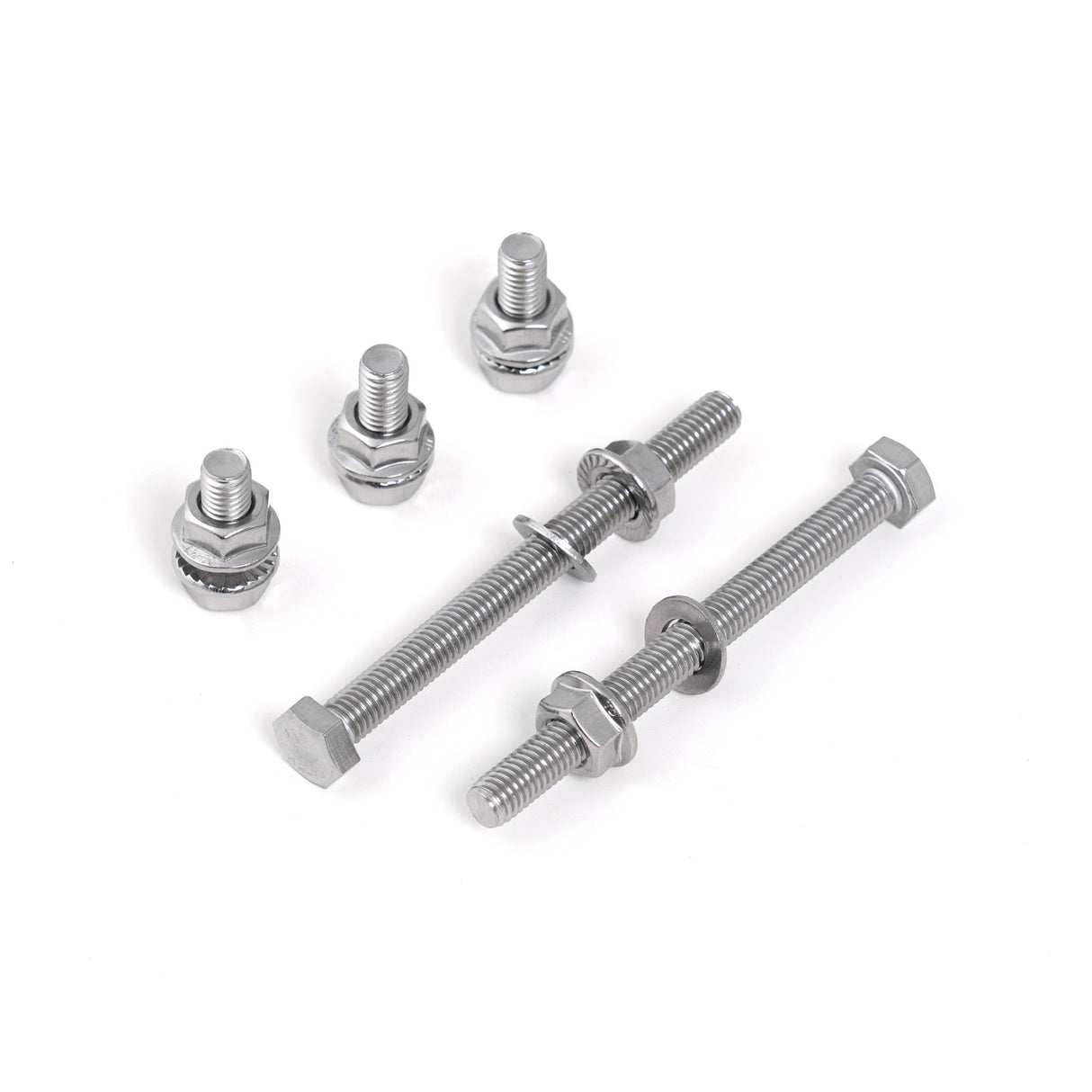 Kit herrajes para balcón de barandilla redonda