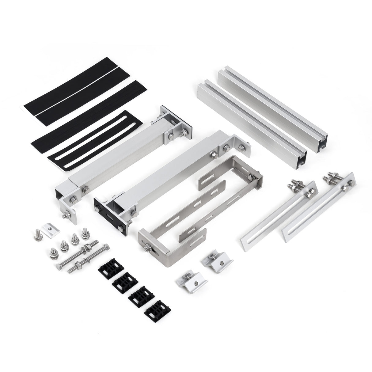 Kit herrajes para balcón de barandilla rectangular