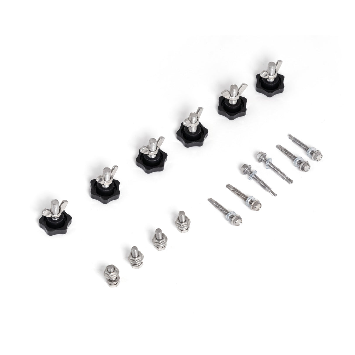 Kit herrajes para instalación horizontal