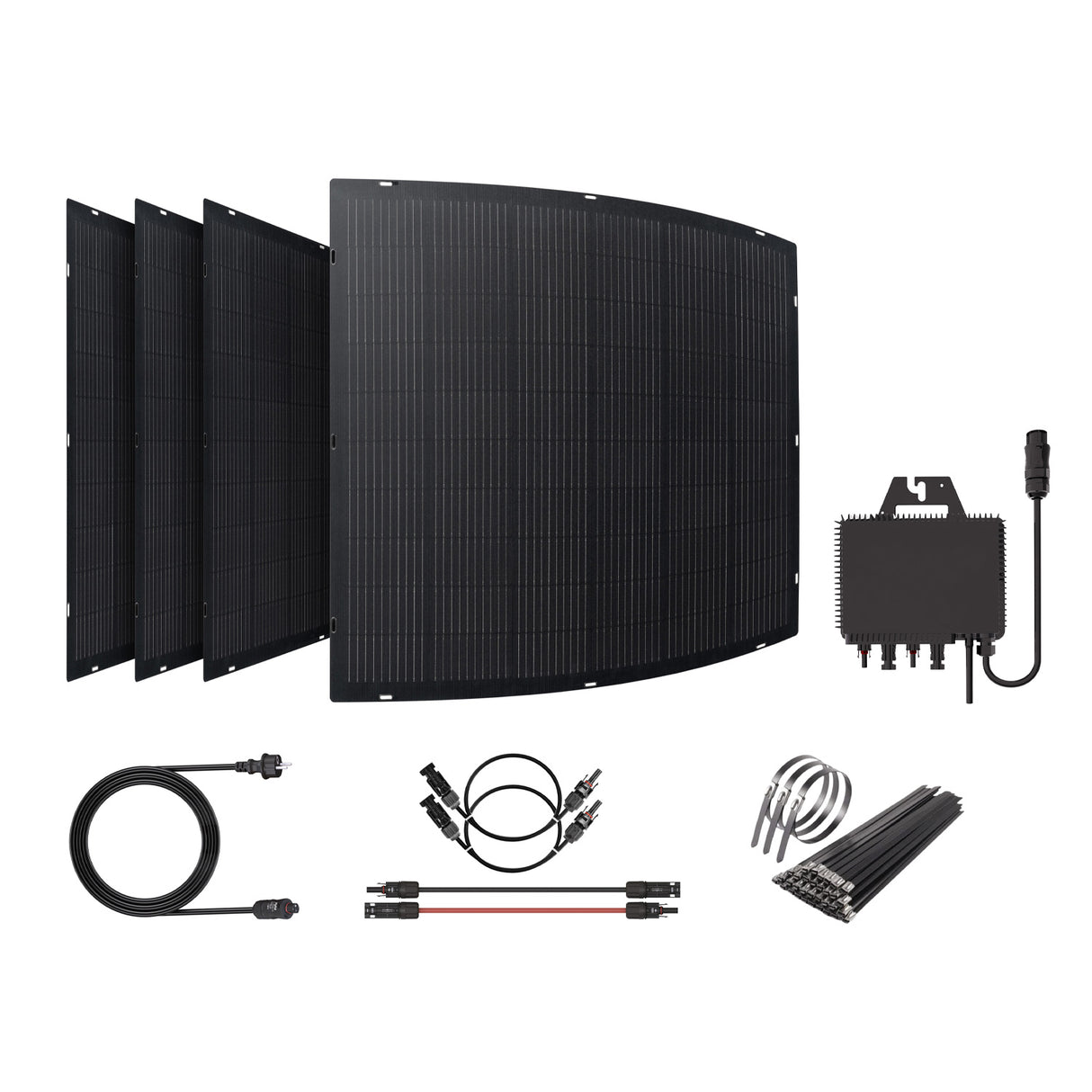 Placas solares flexibles 800W