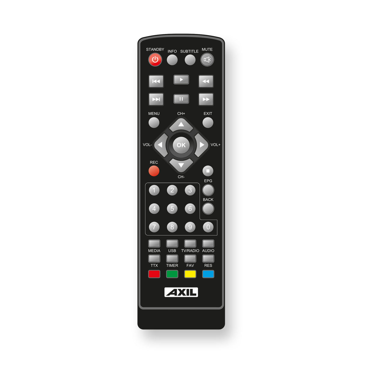Receptor DVB-T2 HD grabador RT0420T2