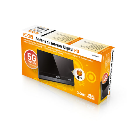 Antena de interior digital HD AN0268G5 con filtro 5G PROTECT