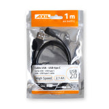 Cable USB tipo A a USB tipo C de 1 metro AV0477C