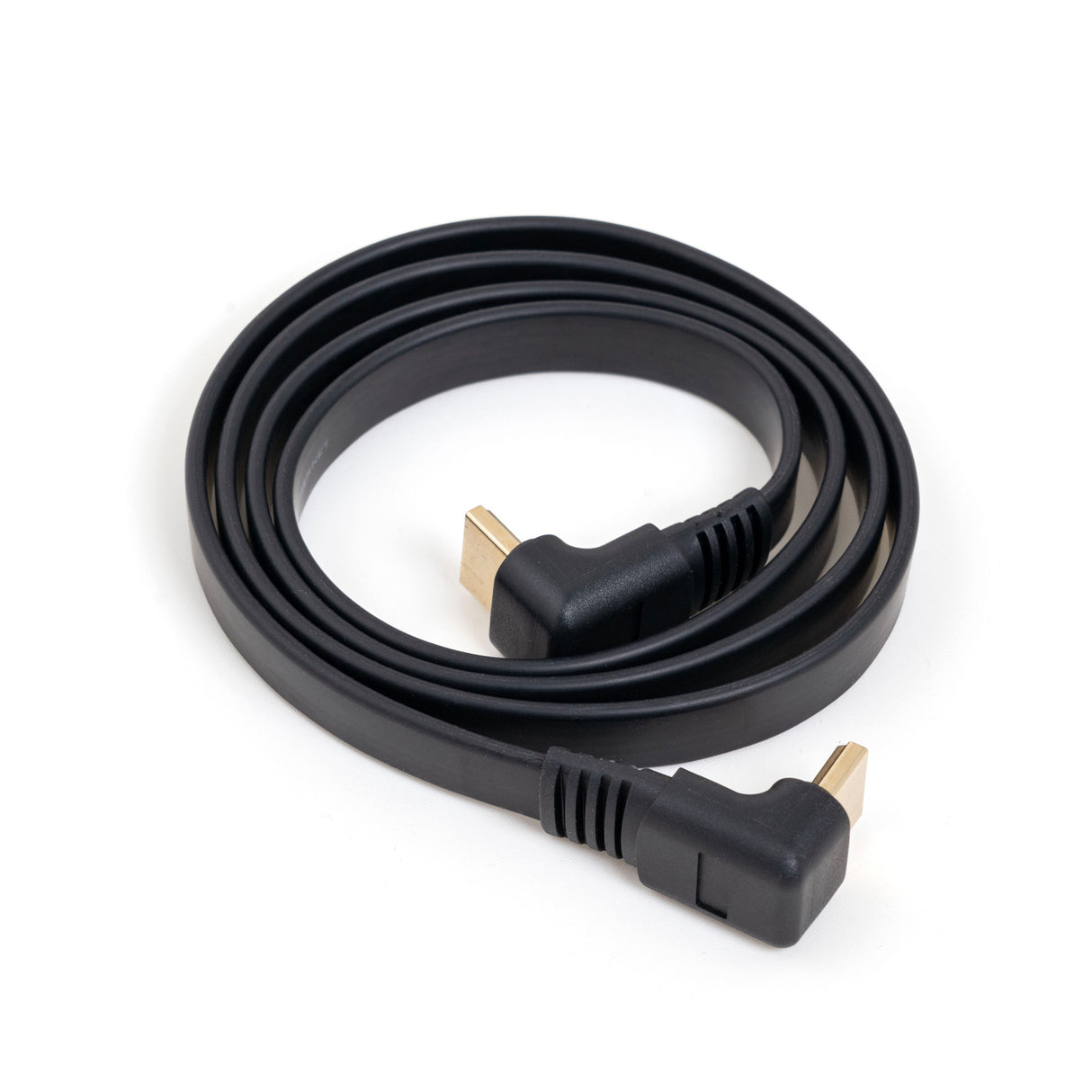 Cable HDMI tipo A acodado de alta definición AV0742C (macho-macho) de 1 m
