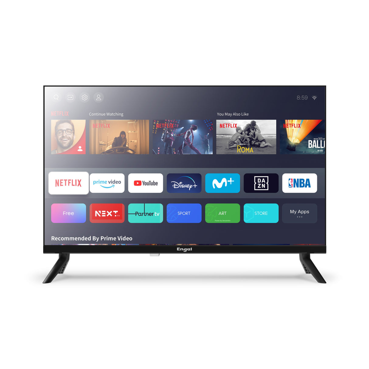 Televisor LED Smart TV LE2486SM HD de 24"