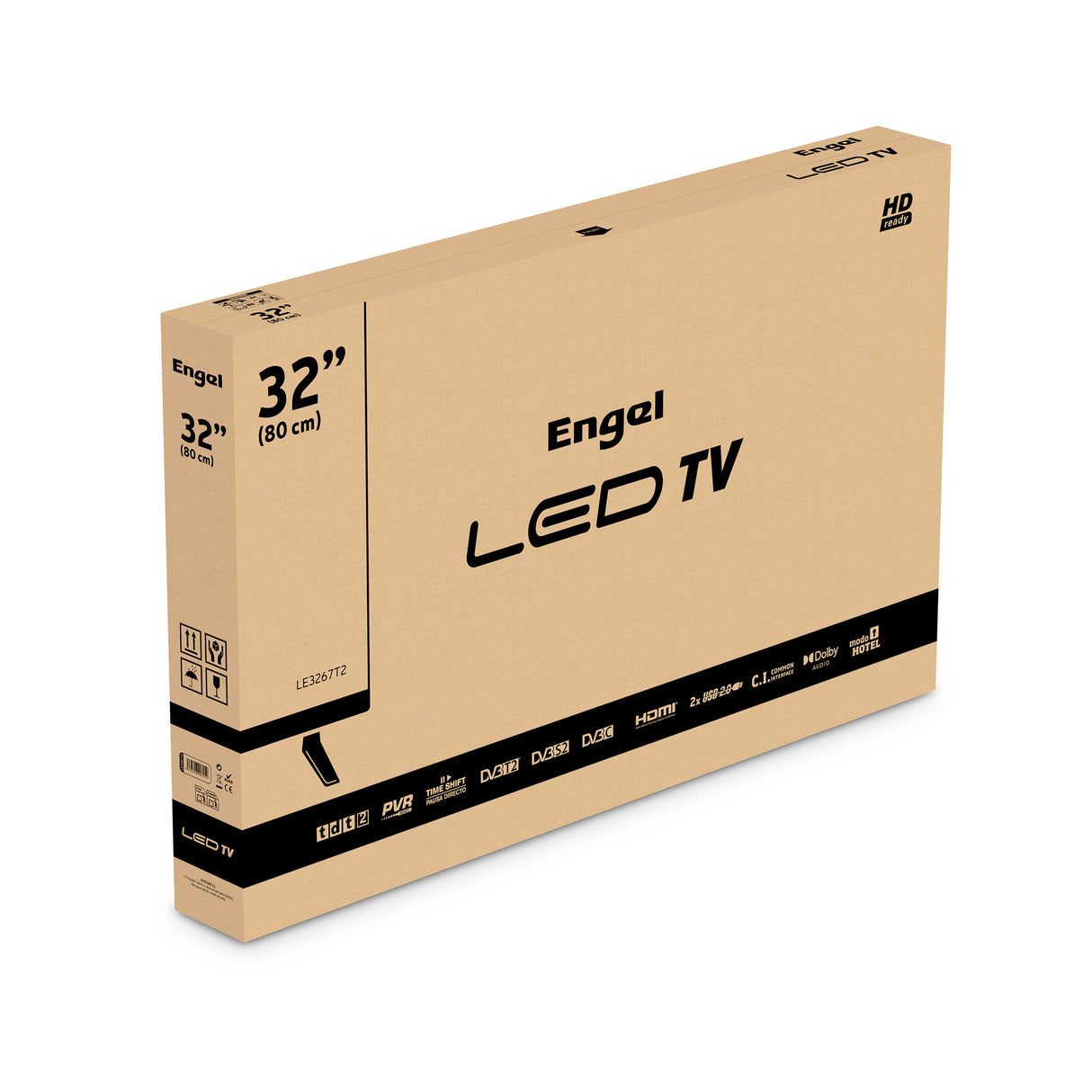 Televisor LED LE3267T2 HD de 32"