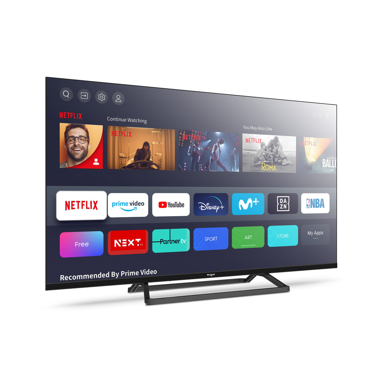 Televisor LED Smart TV LE4086SM FullHD de 40"