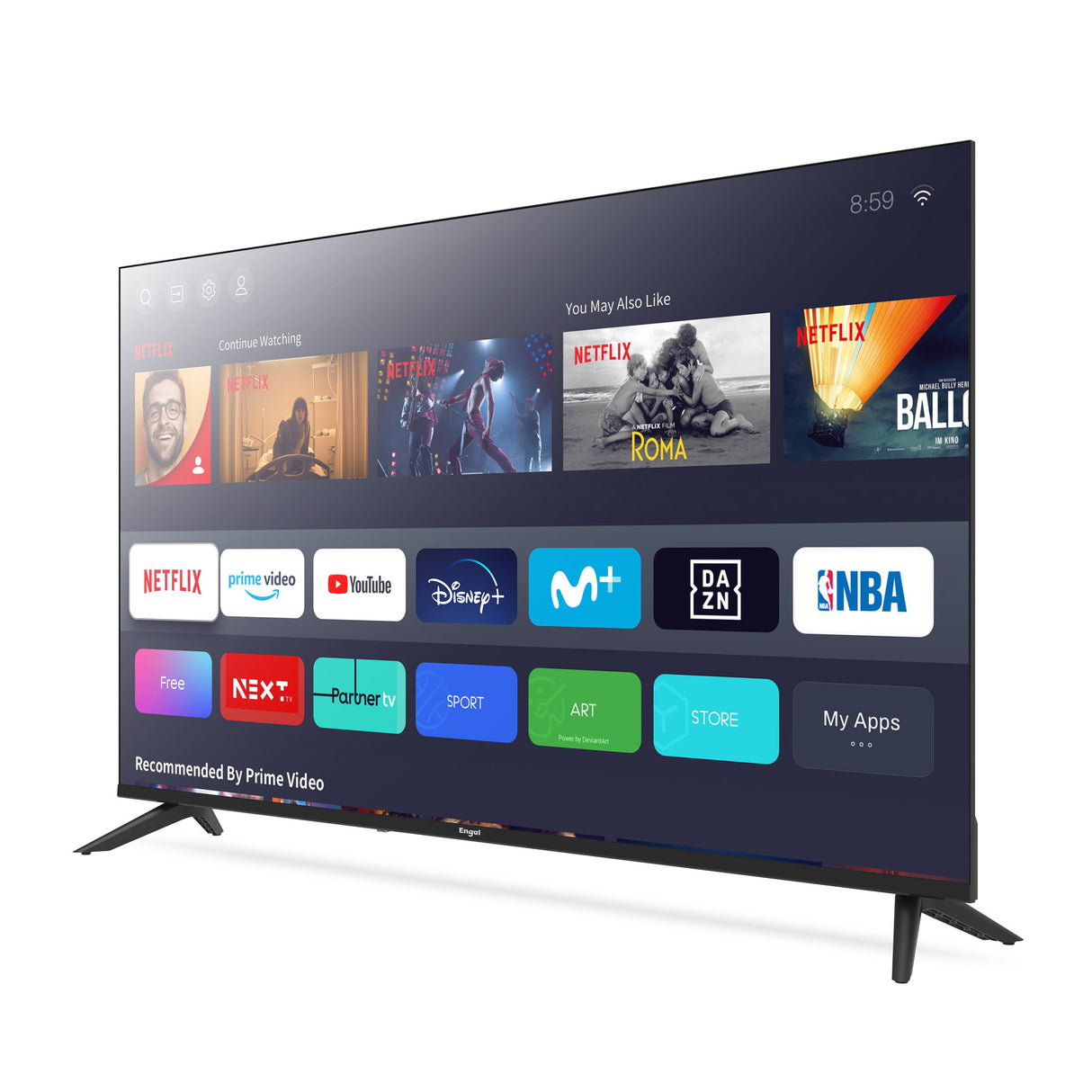 Televisor LED Smart TV LE5088SM 4K UHD de 50"
