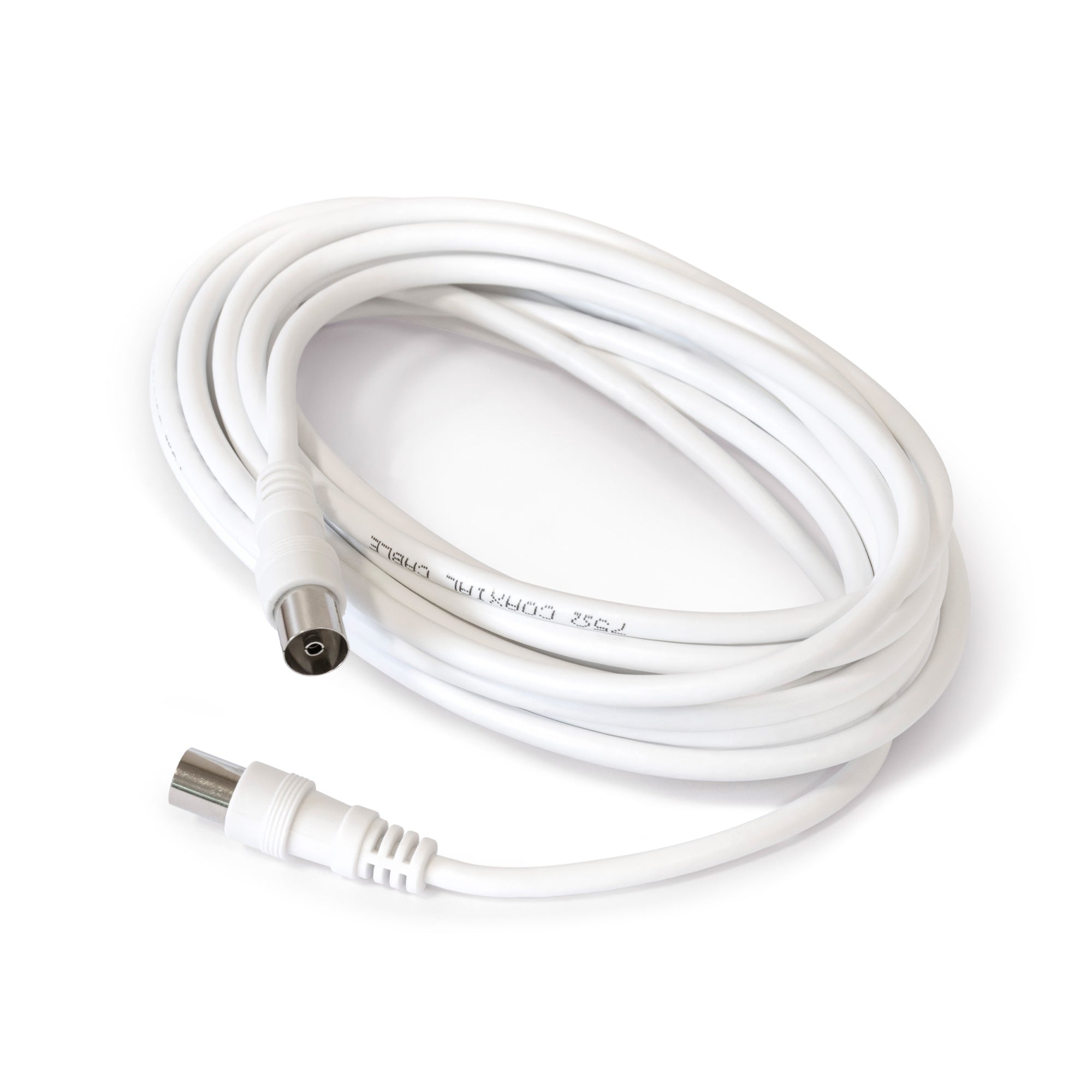 Cable Engel Axil MP0587C antena macho hembra 5 metros blanco